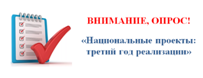 Национальные проекты: третий год реализации