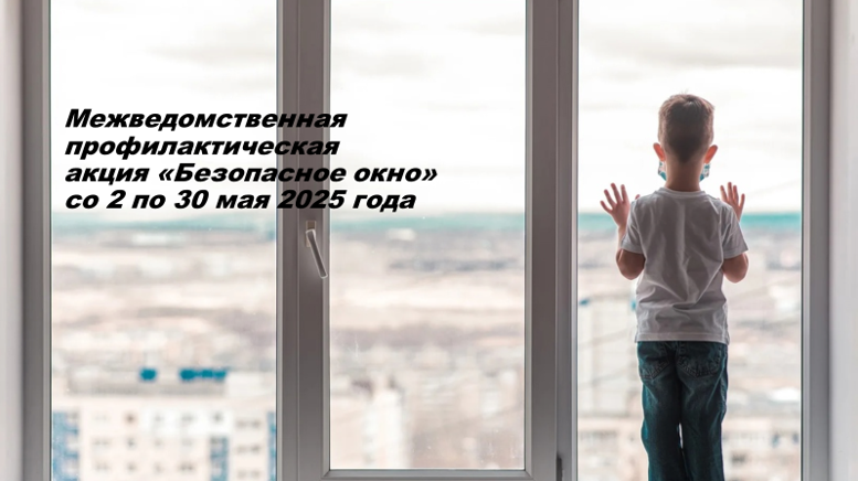 В городе Челябинске стартует межведомственная профилактическая акция «Безопасное окно»